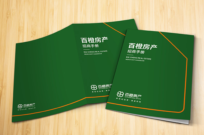 公司畫冊設計  企業宣傳冊設計  宣傳畫冊設計    百橙房產