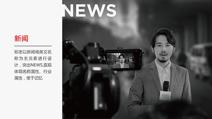 商標設(shè)計 logo設(shè)計 企業(yè)商標設(shè)計 國際視通UGC項目——新聞場