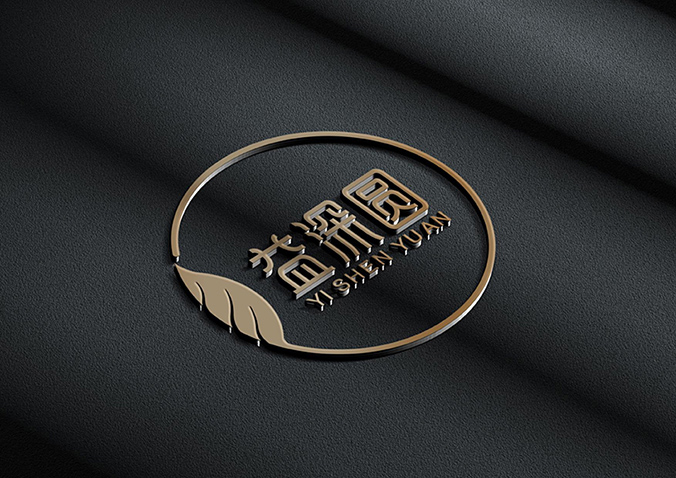 日燦生態—益深圓  商標設計  品牌標志設計  項目logo設計